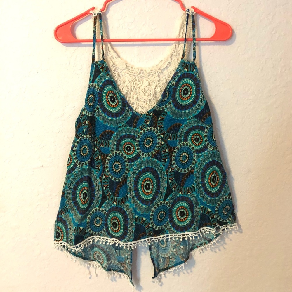 Flowy Tank Top w/ Open Back